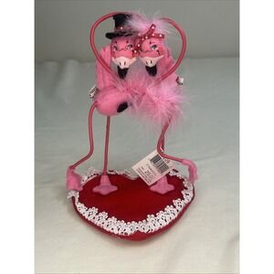 NWT Annalee 5" Flamingo In Love Valentine's Day 2009